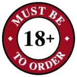 18+ must be to order seal in red and white.